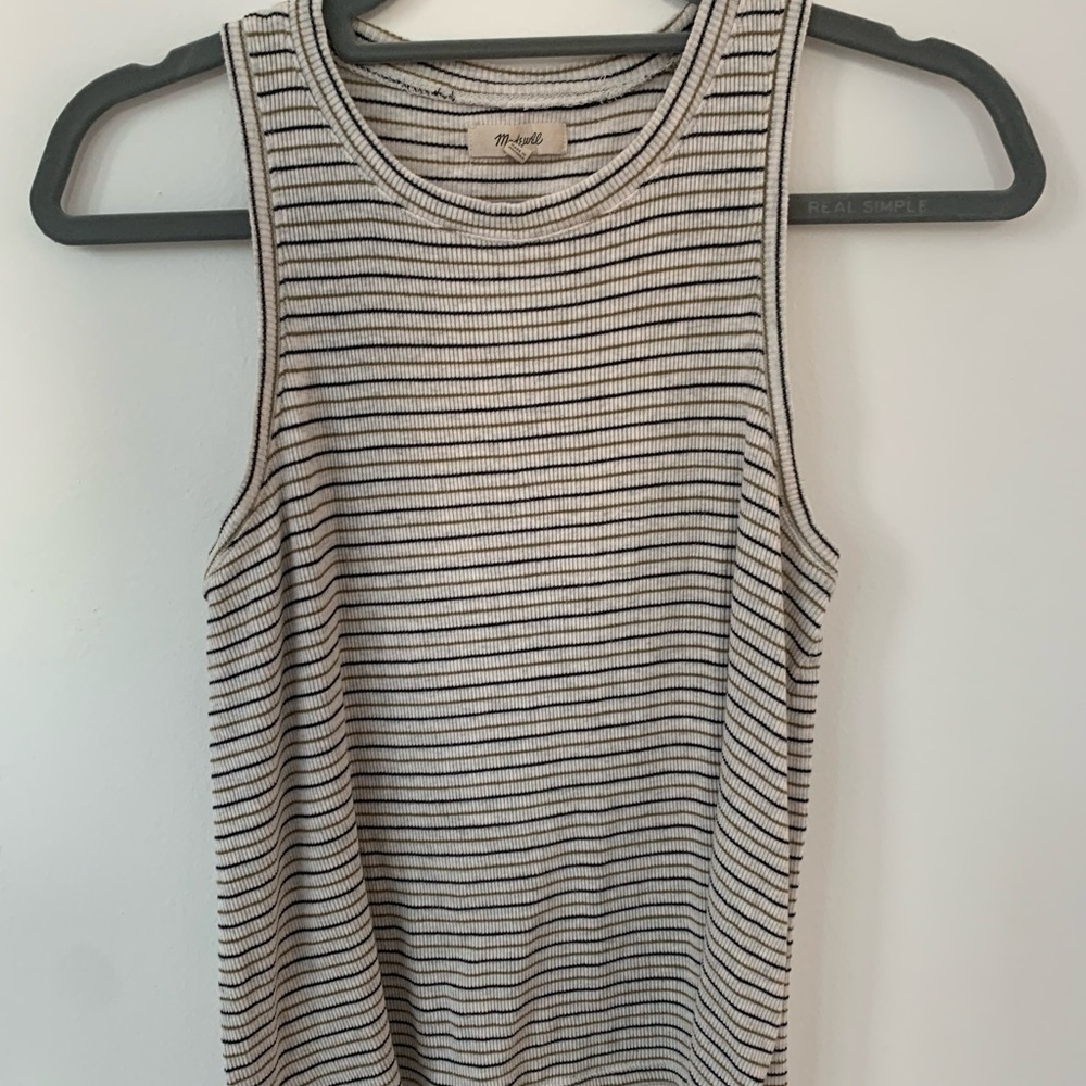 Striped Sleeveless Top